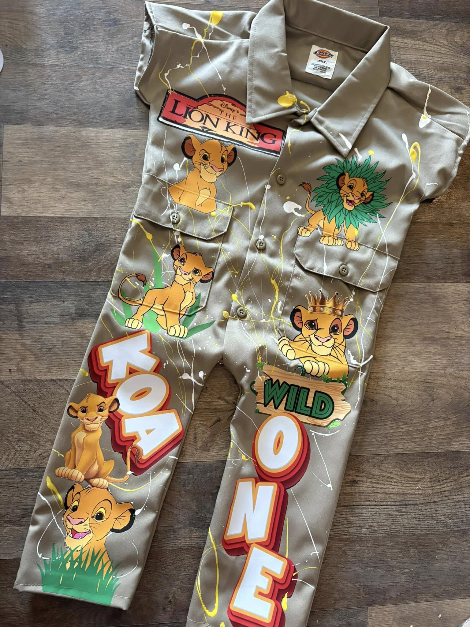 1 piece dickies romper